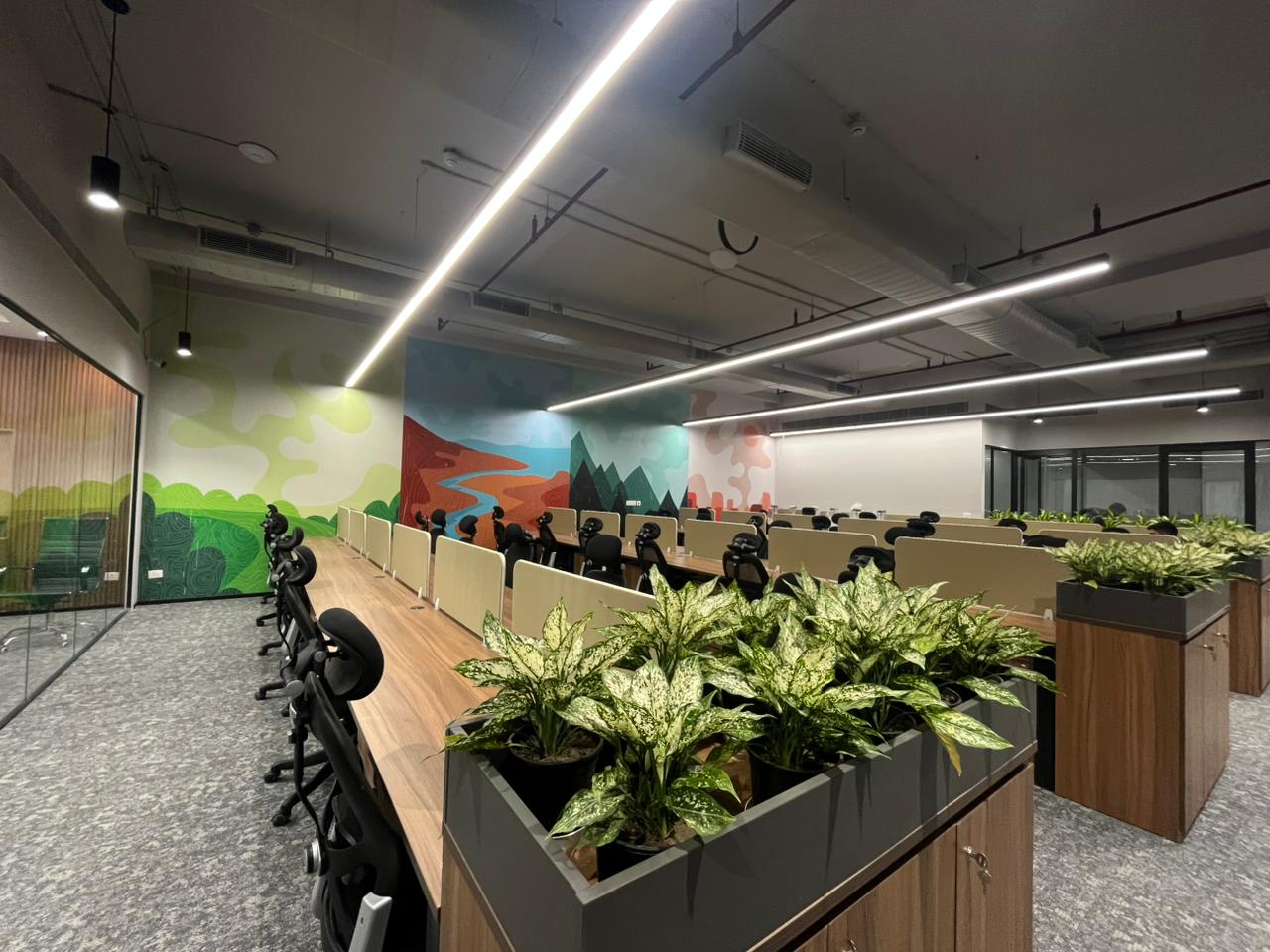 Global Green Interior Design Company Logo - Sustainable Design Experts